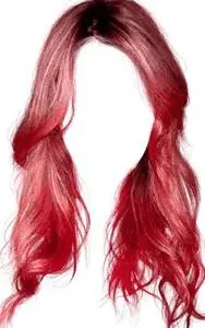 Women's, Girl's Long Brown Red Hairstyle, Wig. Add to your photo