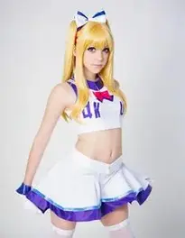 Panty And Stocking Cosplay face swap