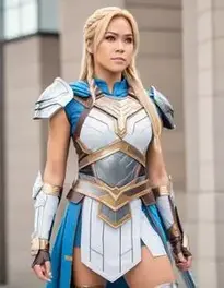Valkyrie Cosplay face swap