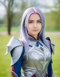 Alina Becker Cosplay face swap