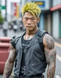 Dorohedoro Cosplay face swap