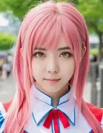 Milim Cosplay face swap