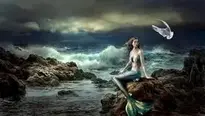 Mermaid Fantasy Mystical Background