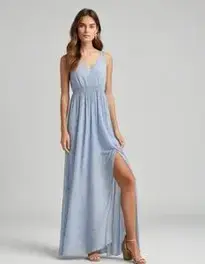 maxi long sleeve dress casual Juno Knitted Long Sleeved Maxi Dress ‍ ️Mermaid Way Black / M