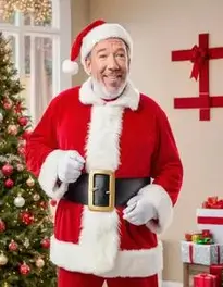 Tim Allen Santa Suit face swap