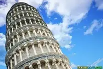 Leaning Tower Of Pisa Italy background wallpaper