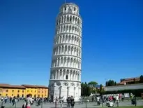 Pisa Leaning Tower background wallpaper