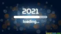 New Year Loading Bar background wallpaper