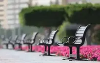 Park Benches background wallpaper