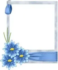 flo Photo Frame blue