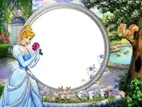 Nice Kids Photo Frame with Princess