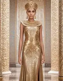 slim fit dress slacks Halloween Empress of The Nile Adult Costume