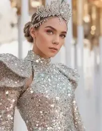 Glitter Dress face swap
