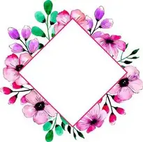 Flower Photo Frame.