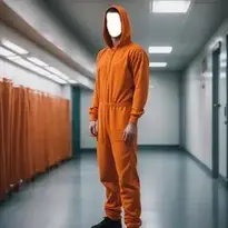 Orange Prison Jumpsuit