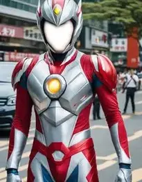 Original Ultraman Fancy Dress