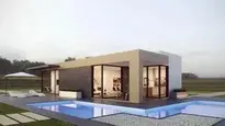 Modern House background wallpaper