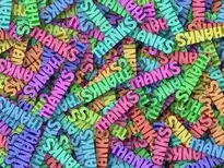 Thanks Thank You Gratitude background wallpaper