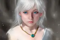 woman celtic fantasy necklace girl wallpaper