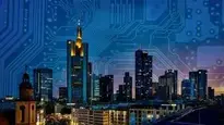 Smart City Circuit Board wallpaper