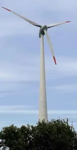 wind windmill power generation phone wallpaper
