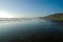 California Beach Pacific background wallpaper