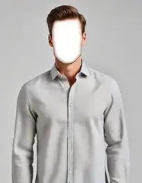 Man Linen Dress Shirt