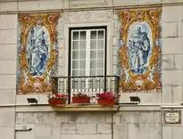 Balcony House Ceramics Tile wallpaper
