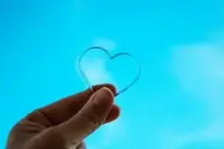 Sky, Blue, Clear, Heart, Day, Light, Sun wallpaper