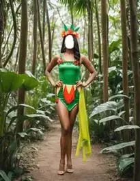 Jungle Fancy Dress Woman