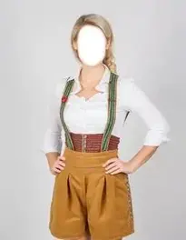 Lederhosen Costume Female