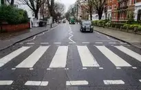 Abbey Road Crossing Zebra Europe wallpaper