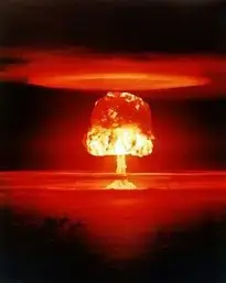 Atomic Bomb Mushroom Cloud phone wallpaper