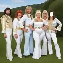 Abba Fancy Dress Plus Size