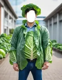 Cabbage Man Cosplay