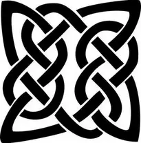 Celtic Design Tattoo. Add to your photo.