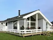 Holiday House Scandinavian Cottage Denmark background wallpaper