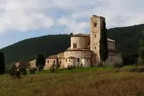 Tuscany Prato Abbey background wallpaper