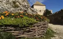 Castle Smeg Hungary background wallpaper