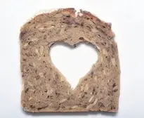 Loaf, Heart, Food, Breakfast, Love wallpaper