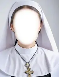 Naughty Nun Cosplay