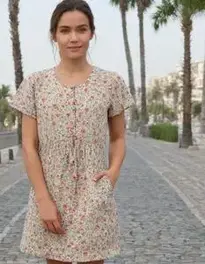 Morning Walk Dress For Ladies Face Swap