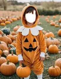 2t Pumpkin Fancy Dress
