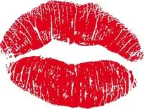 Lips kiss : Add to your photo