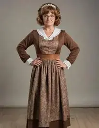 Mrs Brown Fancy Dress face swap