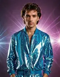 Disco Outfit Man 80s face swap
