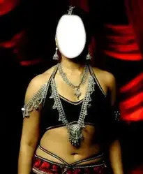 Beautiful Actress Wearing Ornaments