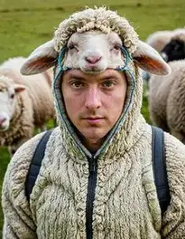 Sheep face swap