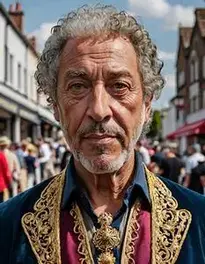 Tom Jones Fancy Dress face swap
