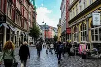 Passage Pedestrian Zone People wallpaper